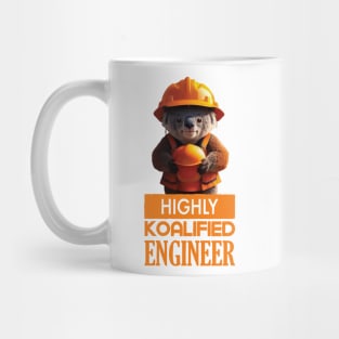 Just a Highly Koalified Engineer Koala 5 Mug